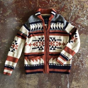 Men’s Tribal Woven Jacket